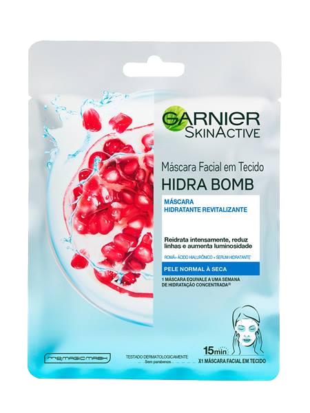 Imagem Máscara Facial Revitalizante Romã Hidra Bomb - 32g | Garnier